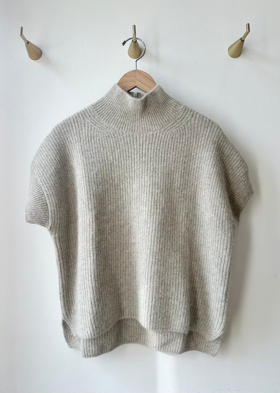 Evam Eva | Wool Fox Aze Vest