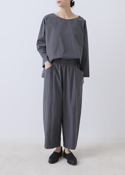 Evam Eva | Cotton Cropped Pants