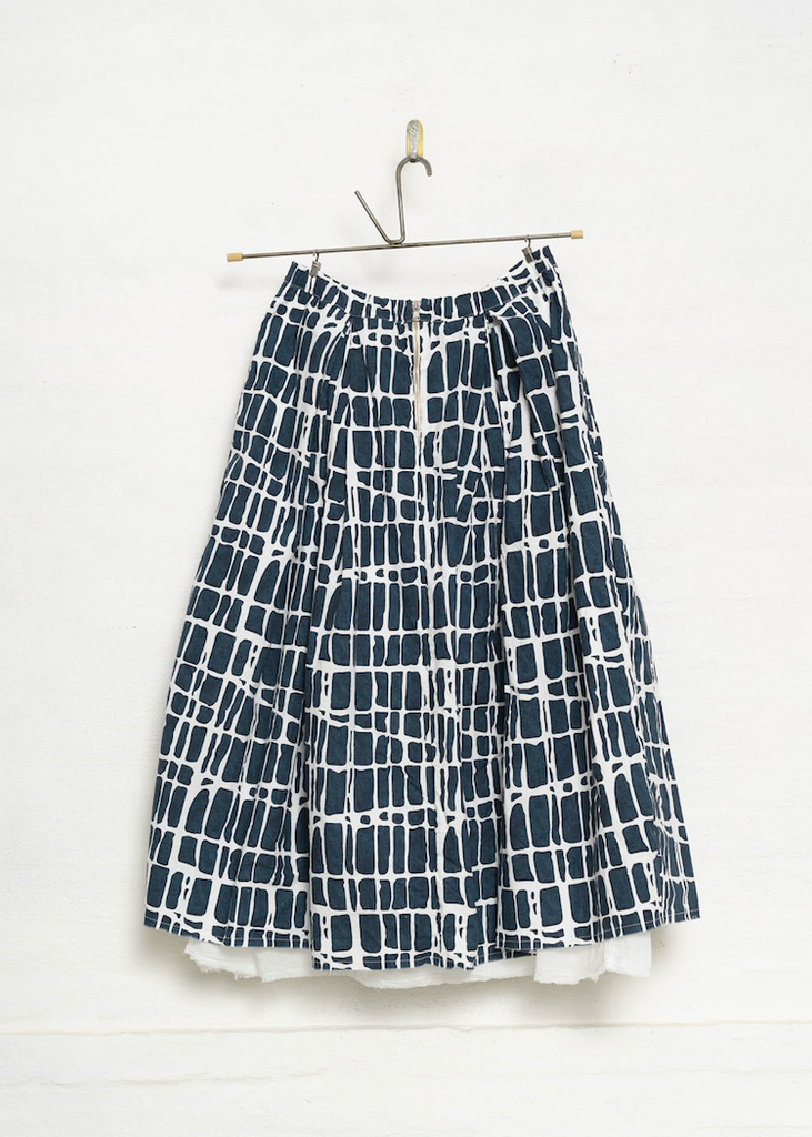 H+ Hannoh Wessel | Skirt Jesse | Blue Check