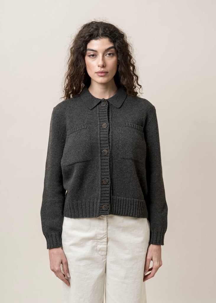 MJ Watson | Cardigan| Charcoal