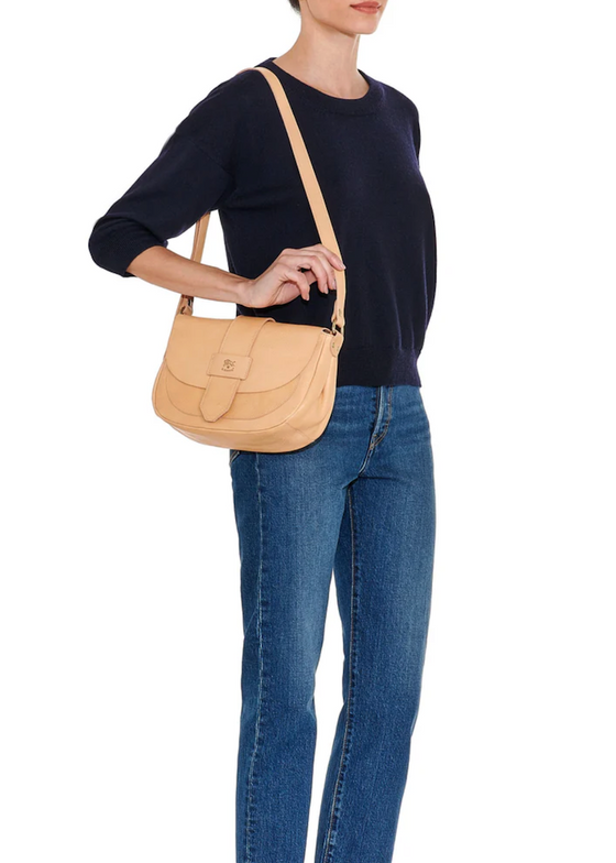 Fausta Medium Crossbody Bag | Natural