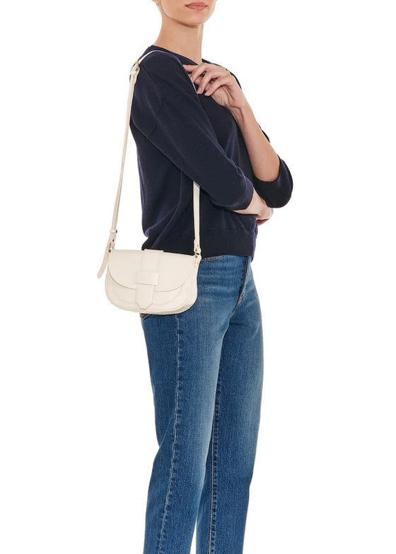 Fausta Small Crossbody Bag White