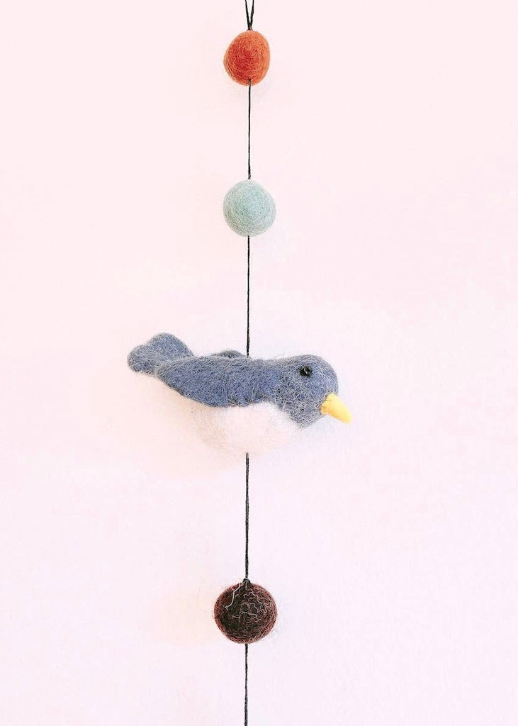 Felt Bird Garland
