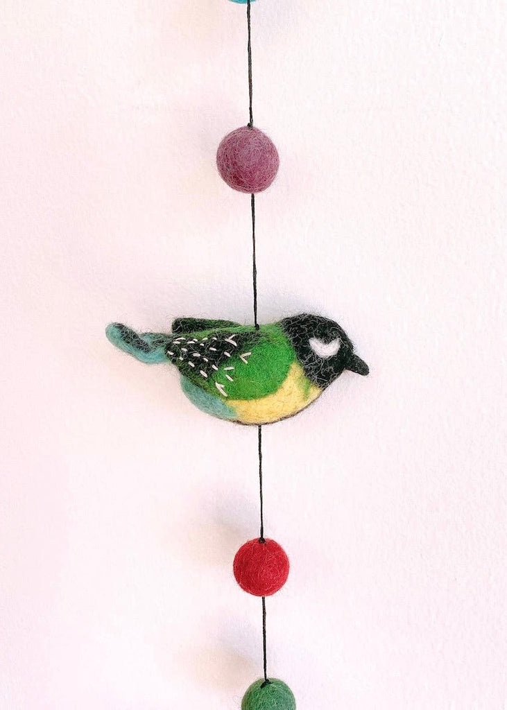 Felt Bird Garland