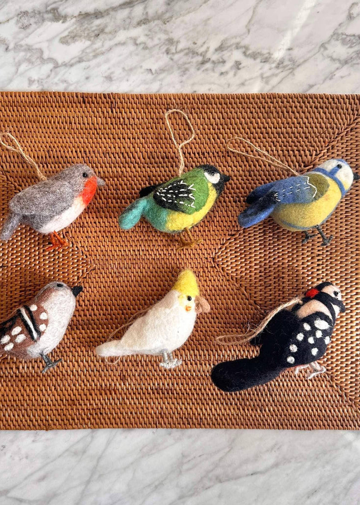Felt Bird Ornament