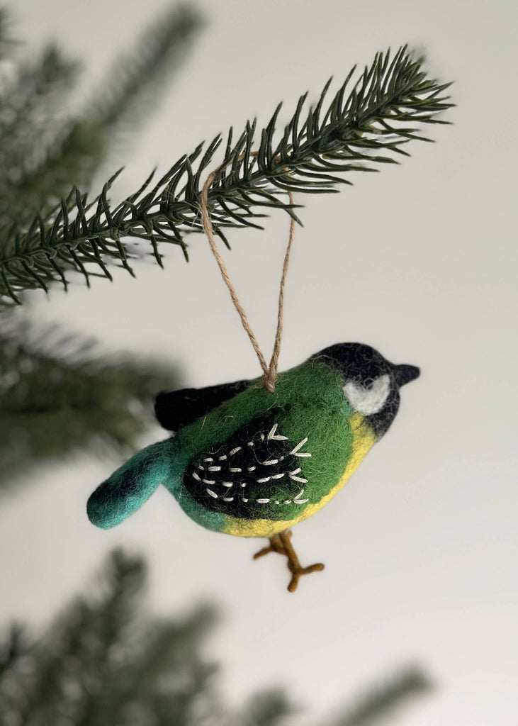 Felt Bird Ornament | Canary