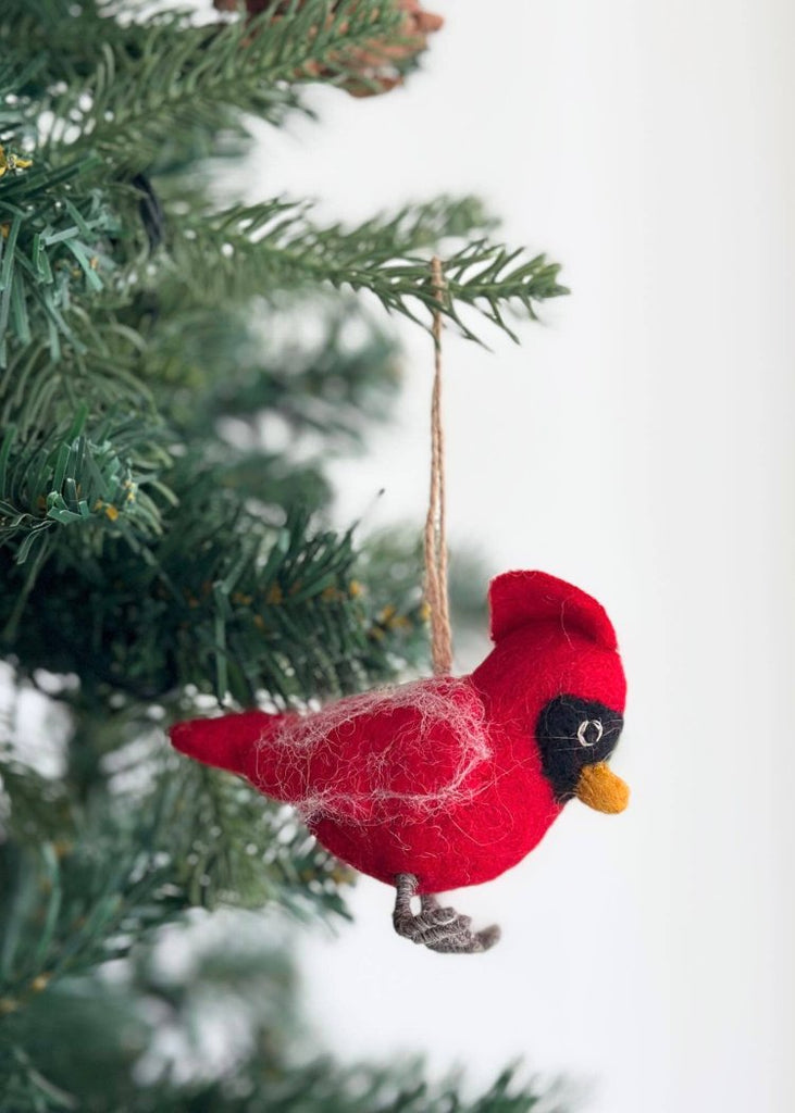 Felt Ornament | Cardinal