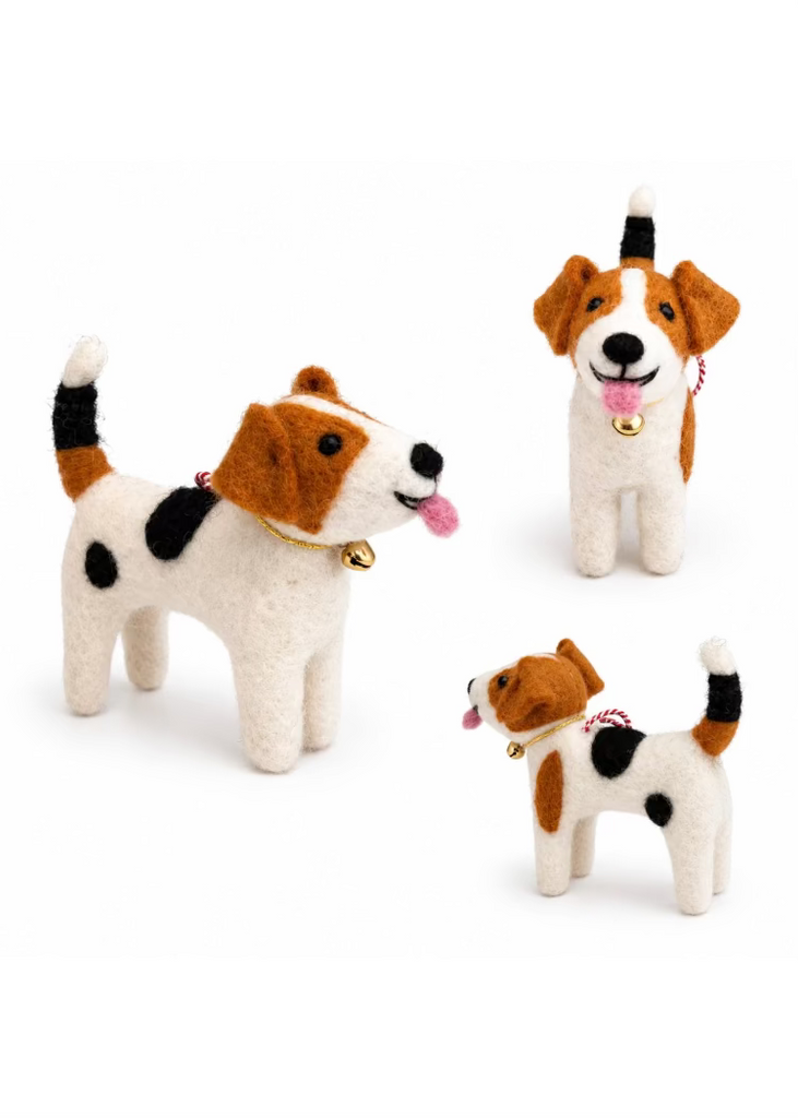Felt Ornament | Jack Russell Terrier