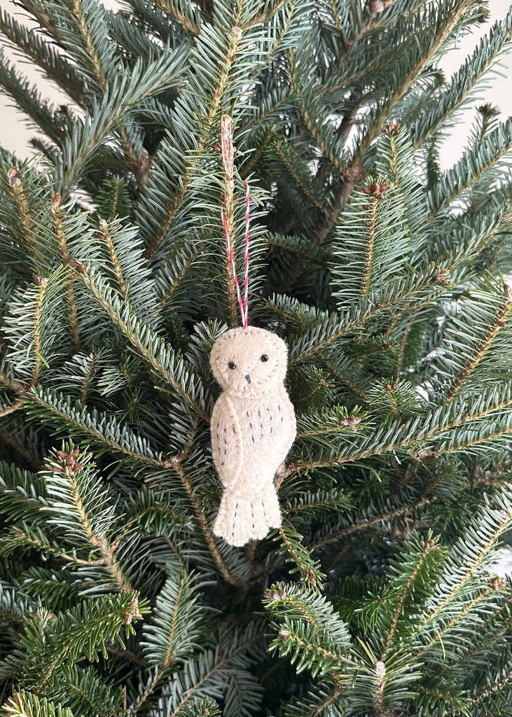 Felt Ornament | Owl Family