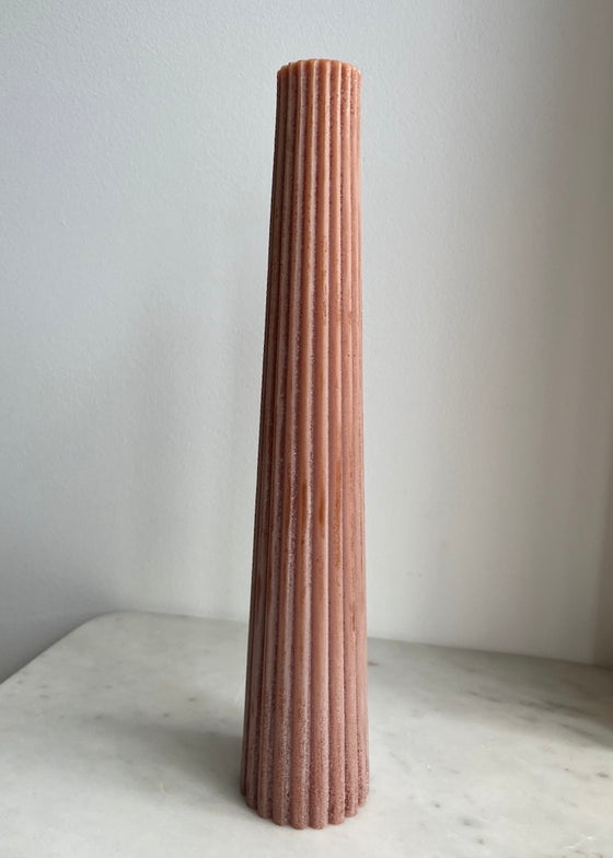 Greentree Home | Fluted Pillar | Terra Cotta