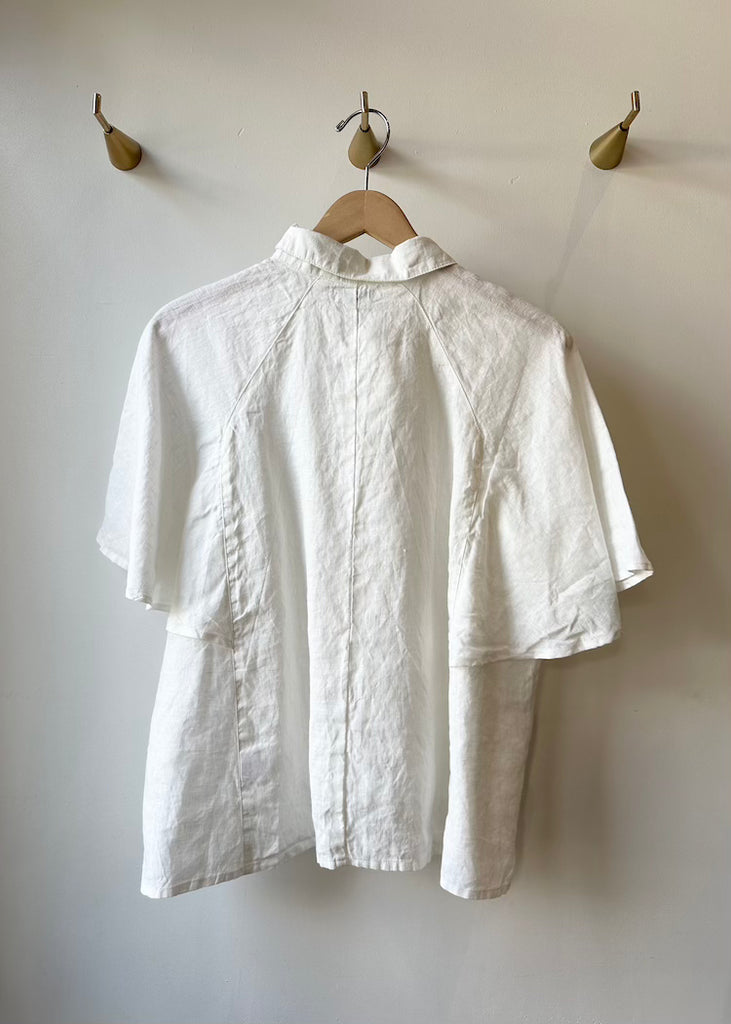 Fog Linen Work | Honoka Top | White