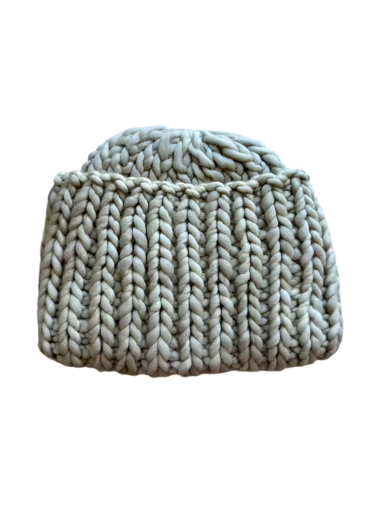 Meg Cohen | Soft Wool Roving Hat Fog