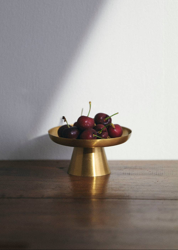Fog Linen Work | Brass Cake Stand (SS)