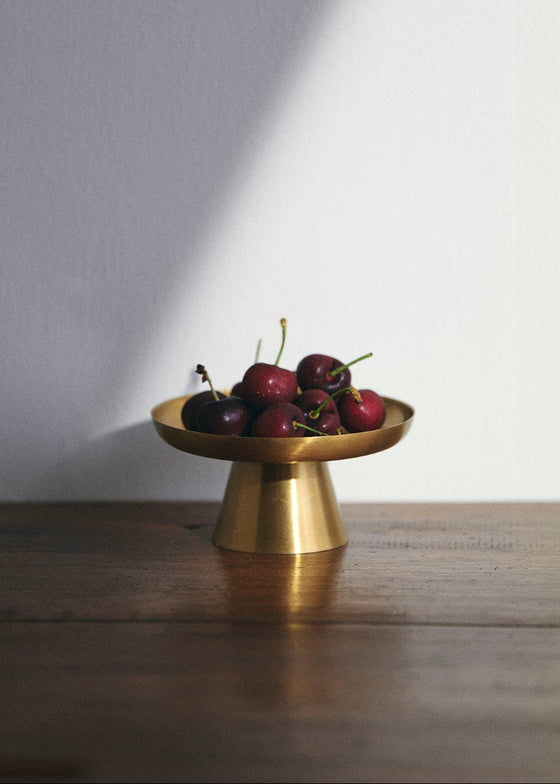 Fog Linen Work | Brass Cake Stand (SS)