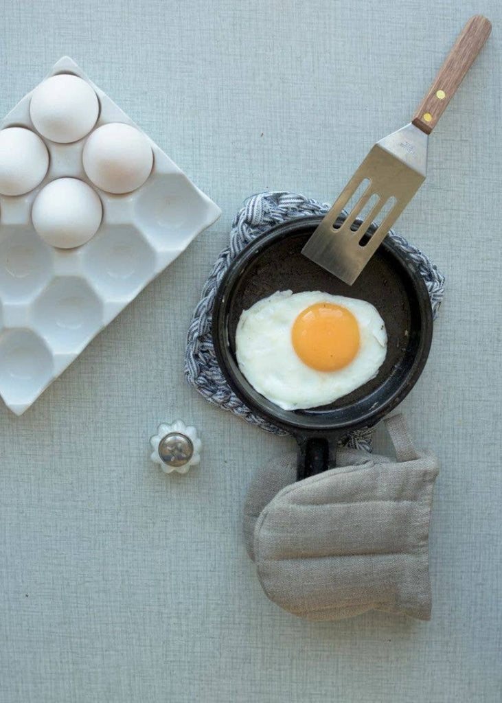 Fog Linen Work | Linen Oven Mitten | Natural