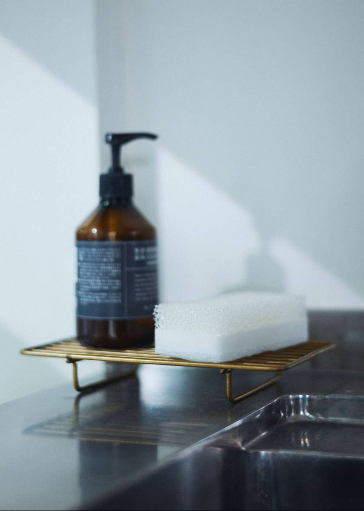 Fog Linen Work | Rectangular Brass Wire Stand