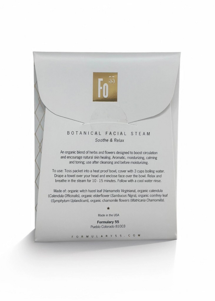 Formulary 55 | Botanical Herbal Facial Steam