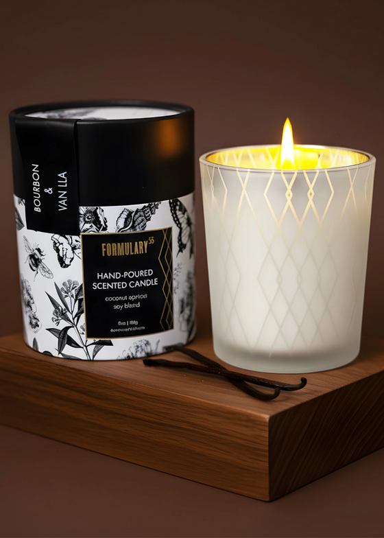 Formulary 55 | Bourbon + Vanilla | Glow Candle