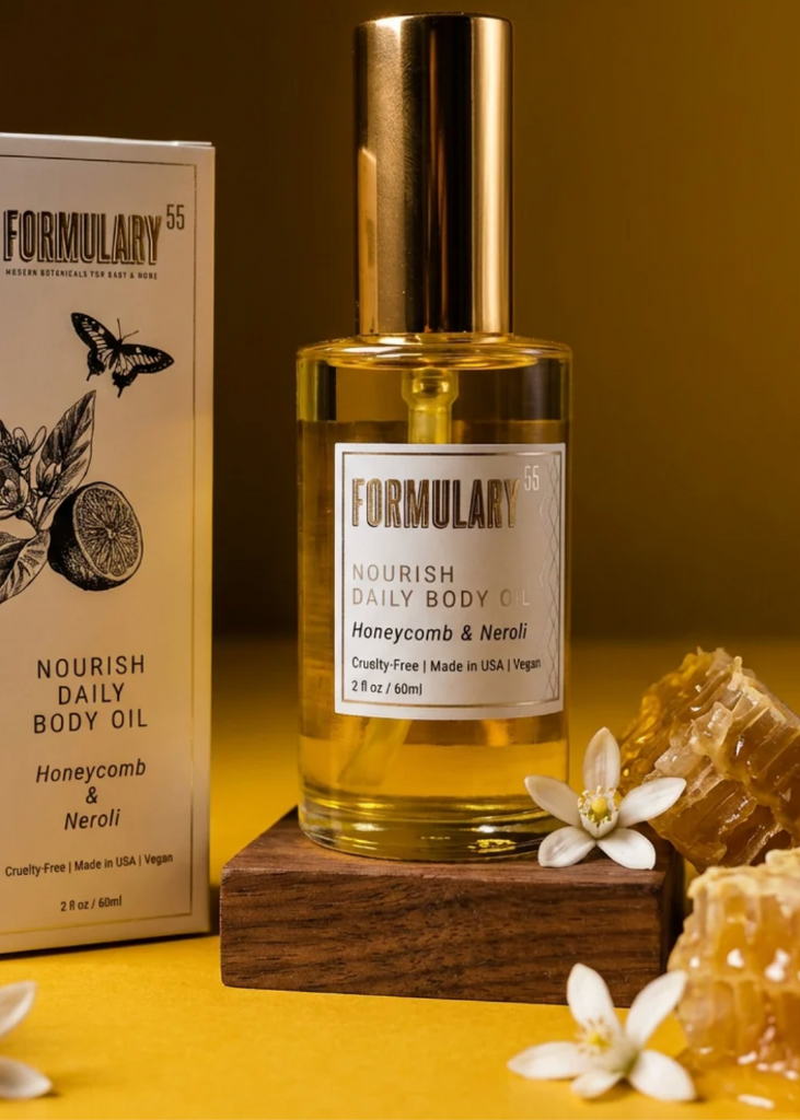 Formulary 55 | Honeycomb + Neroli | Nourish Daily Body Oil