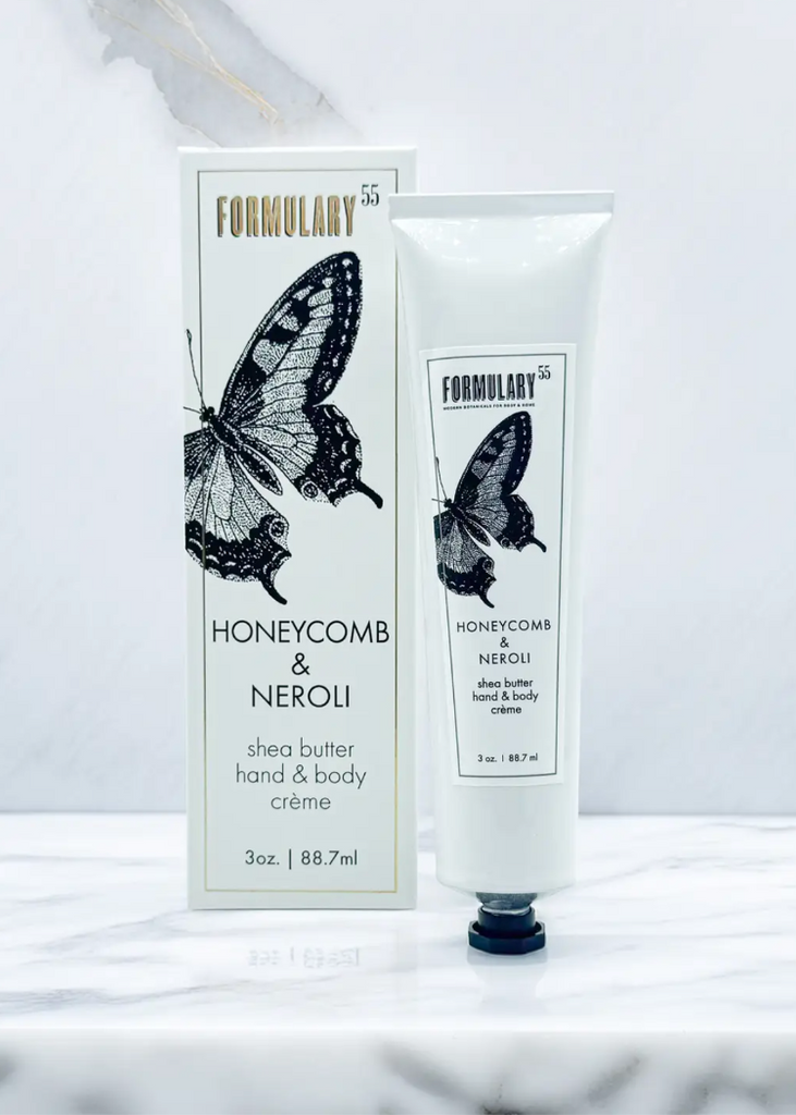 Formulary 55 | Honeycomb + Neroli | Shea Butter Hand & Body Creme Tube