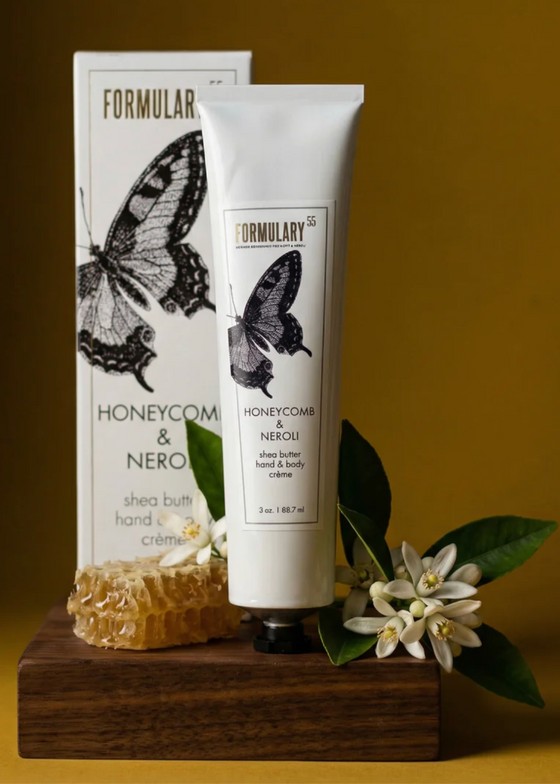 Formulary 55 | Honeycomb + Neroli | Shea Butter Hand & Body Creme Tube
