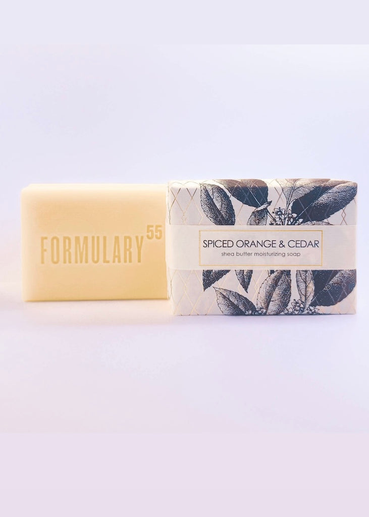 Formulary 55 | Spiced Orange & Cedar Shea Butter Bath Bar