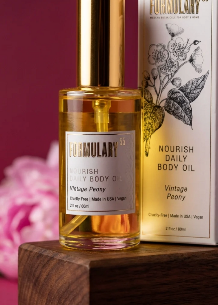 Formulary 55 | Vintage Peony | Nourish Daily Body Oil