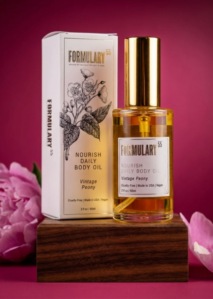 Formulary 55 | Vintage Peony | Nourish Daily Body Oil