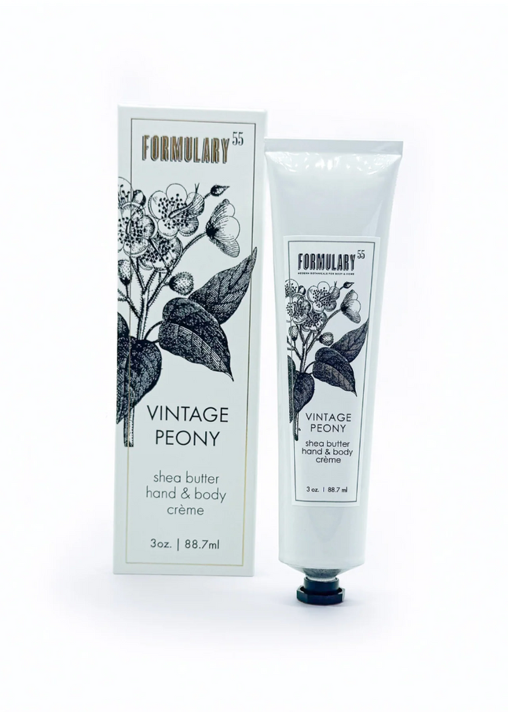 Formulary 55 | Vintage Peony | Shea Butter Hand & Body Creme Tube
