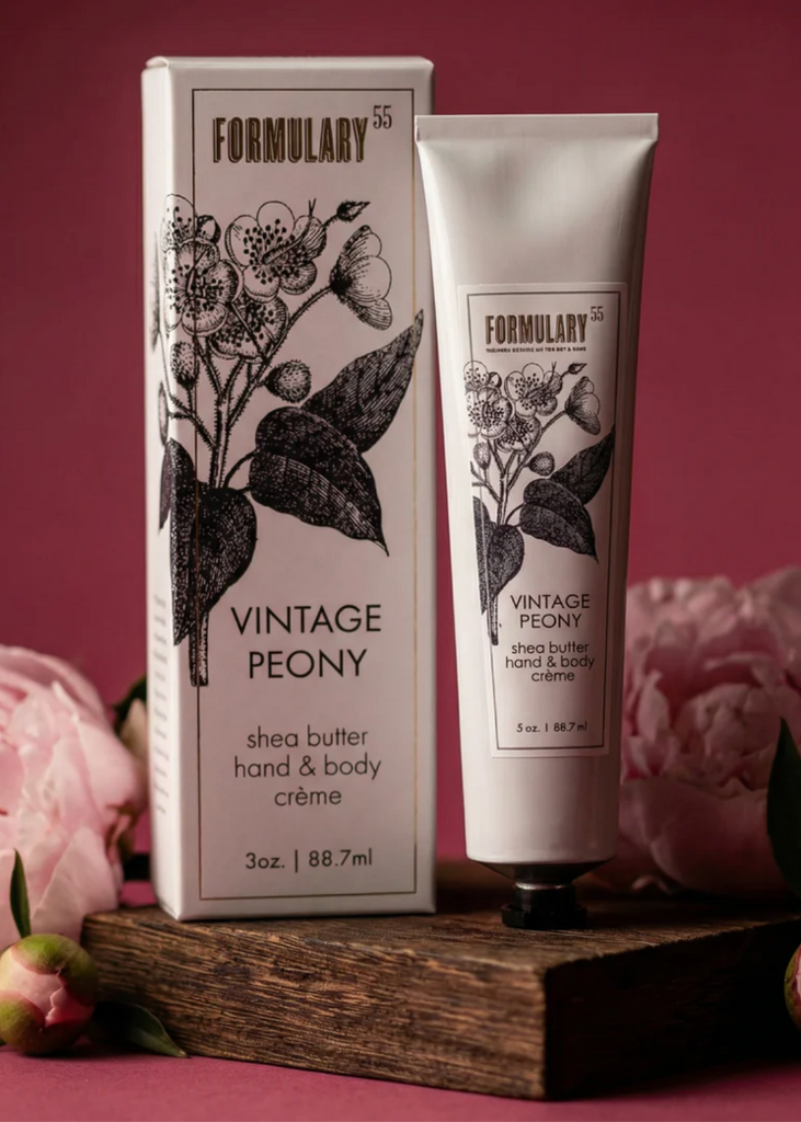 Formulary 55 | Vintage Peony | Shea Butter Hand & Body Creme Tube