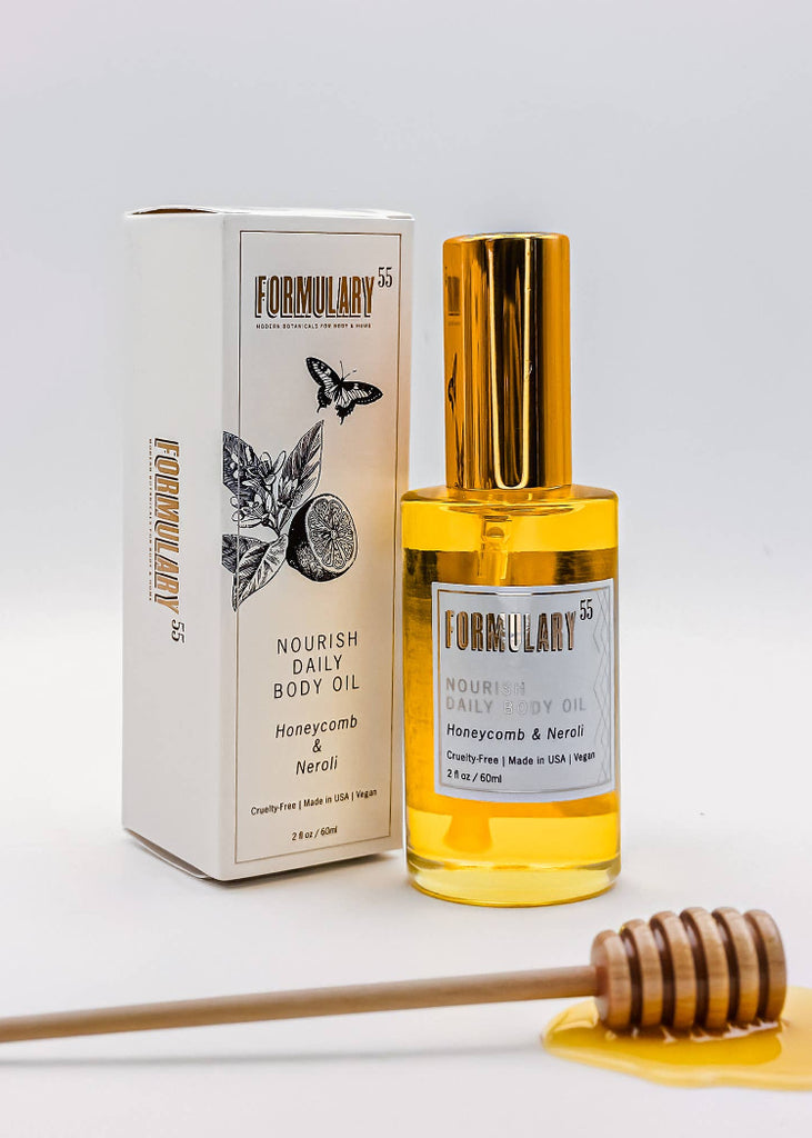 Formulary 55 | Honeycomb & Neroli | Nourish Daily Body Oil