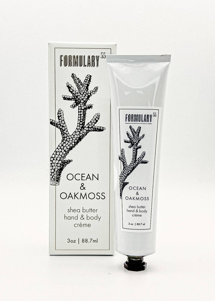Formulary 55 | Ocean & Oakmoss | Shea Butter Hand & Body Creme Tube