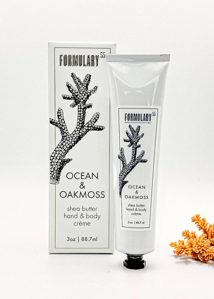 Formulary 55 | Ocean & Oakmoss | Shea Butter Hand & Body Creme Tube