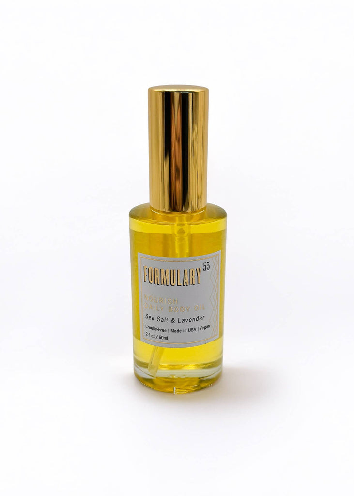 Formulary 55 | Sea Salt & Lavender | Nourish Daily Body Oil