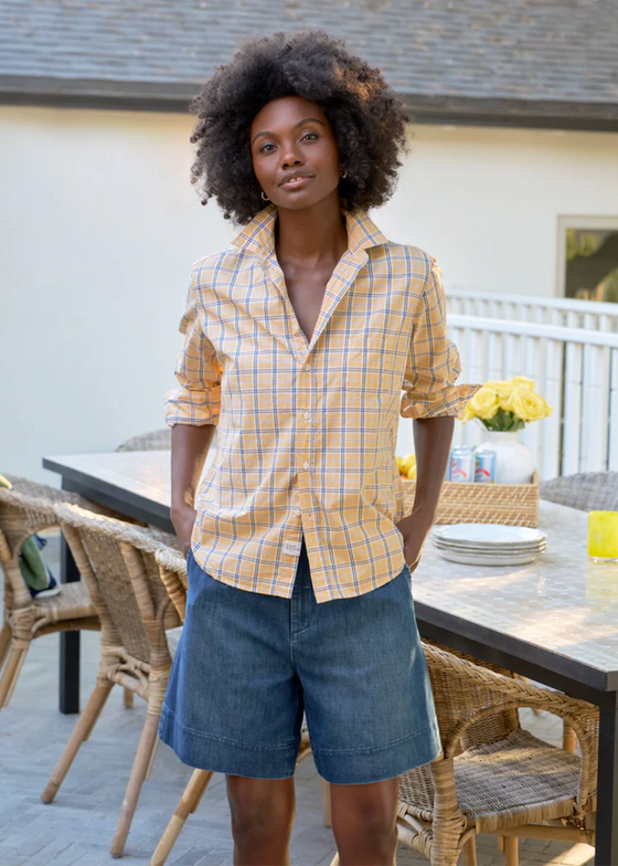 Frank & EiIeen | Eileen Relaxed Button-Up Shirt | Superluxe | Plaid