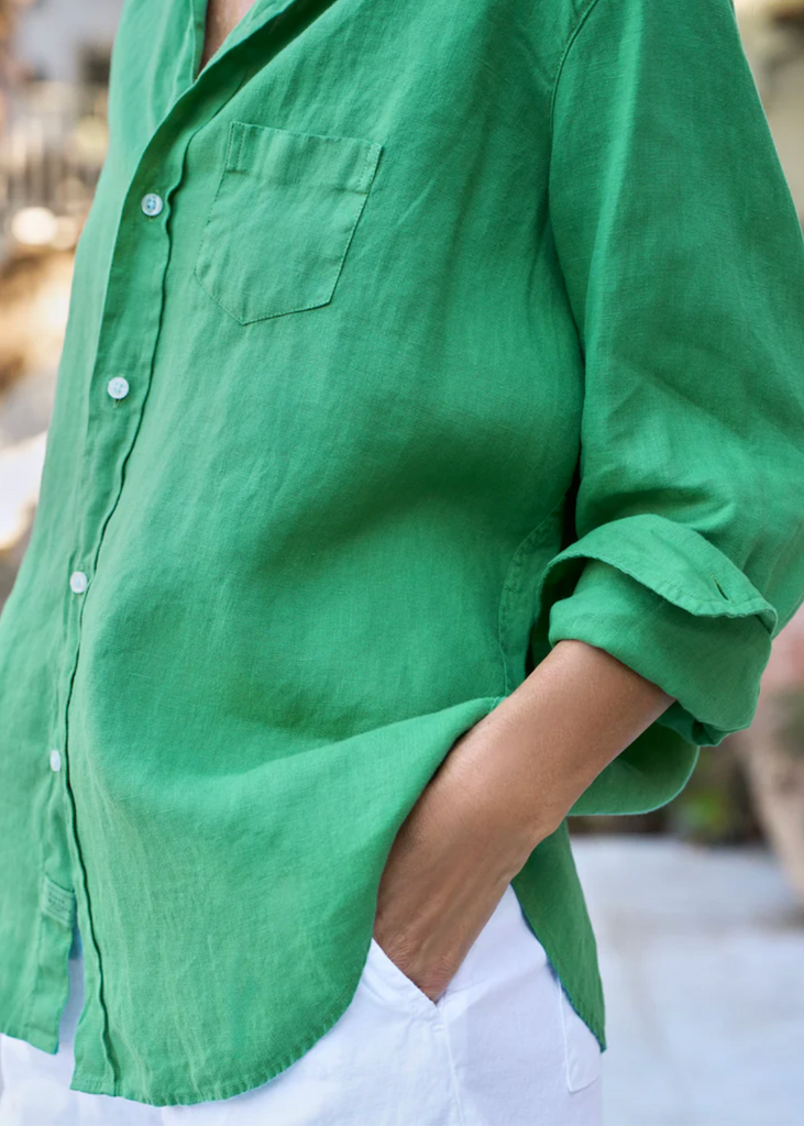Frank & EiIeen | Eileen Relaxed Button-Up Shirt | Washed Linen