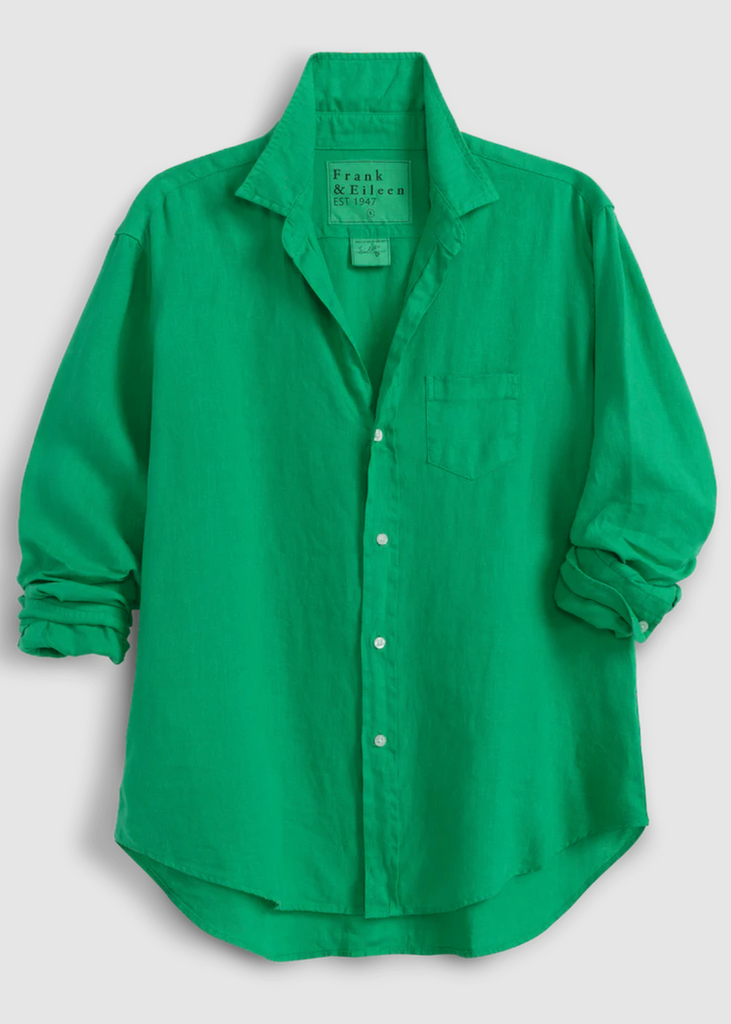 Frank & EiIeen | Eileen Relaxed Button-Up Shirt | Washed Linen