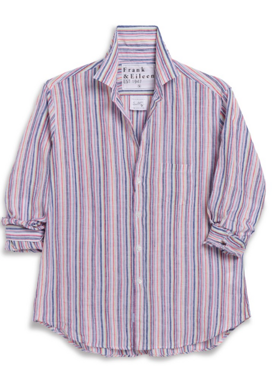 Frank & EiIeen | Eileen Relaxed Button-Up Shirt | Italian Classic Linen
