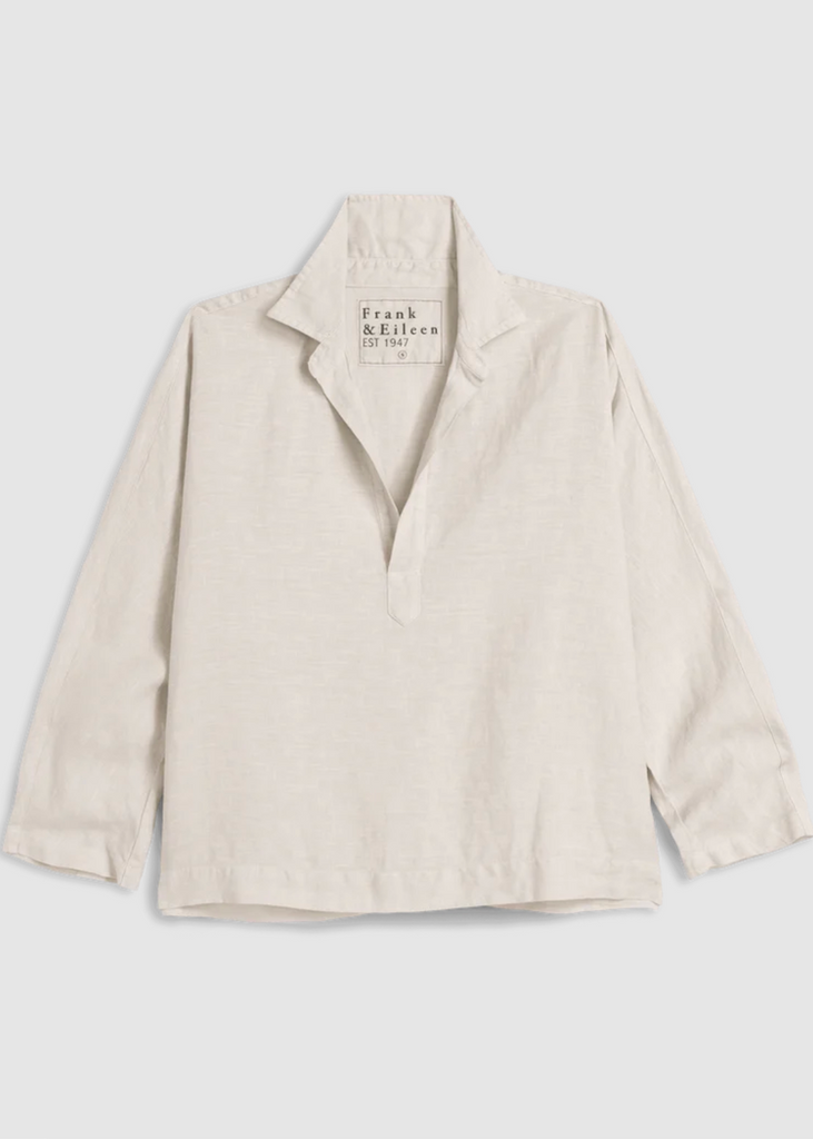 Frank & EiIeen | Gabi Popover Shirt | Washed Linen