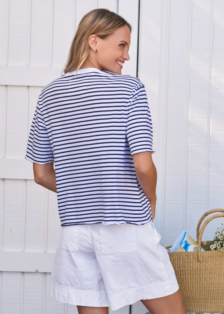 Frank & EiIeen | Perry Short Sleeve Crew  | Heritage Jersey