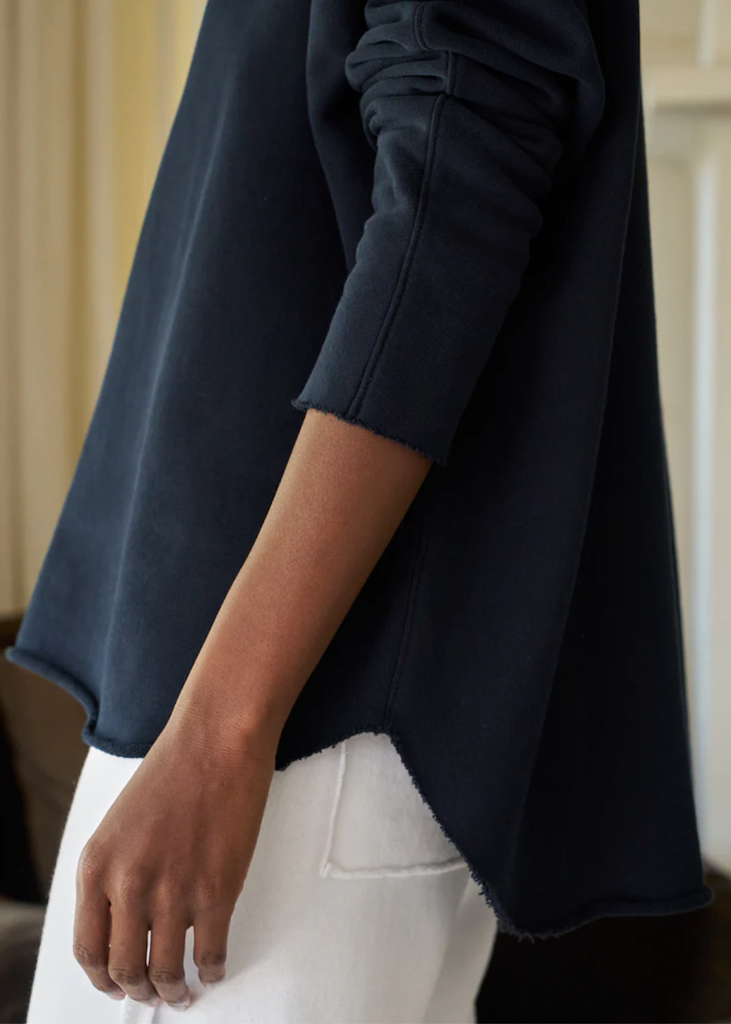 Frank & Eileen | Anna Long Sleeve Capelet | Triple Fleece