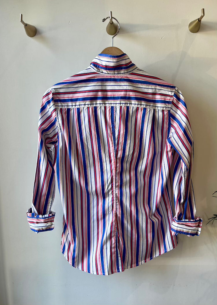 Frank & Eileen | Barry Tailored Button Up | Italian Cotton | Stripe