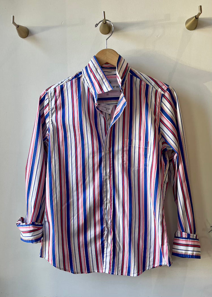 Frank & Eileen | Barry Tailored Button Up | Italian Cotton | Stripe