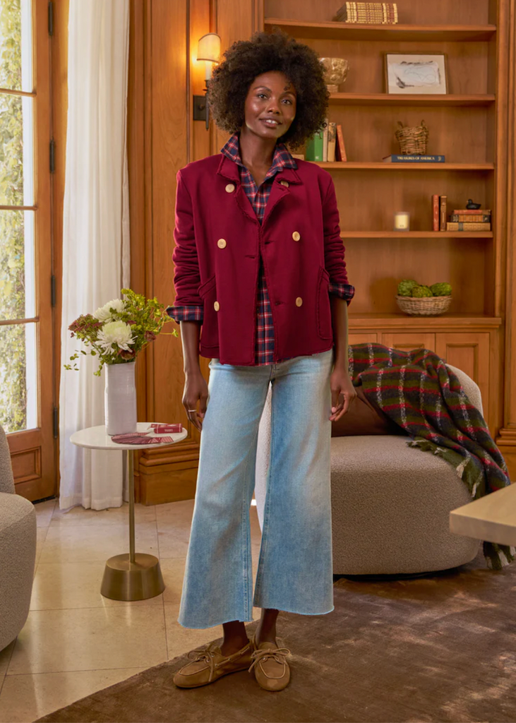 Frank & Eileen | Barry Tailored Button Up | Light Italian Flannel