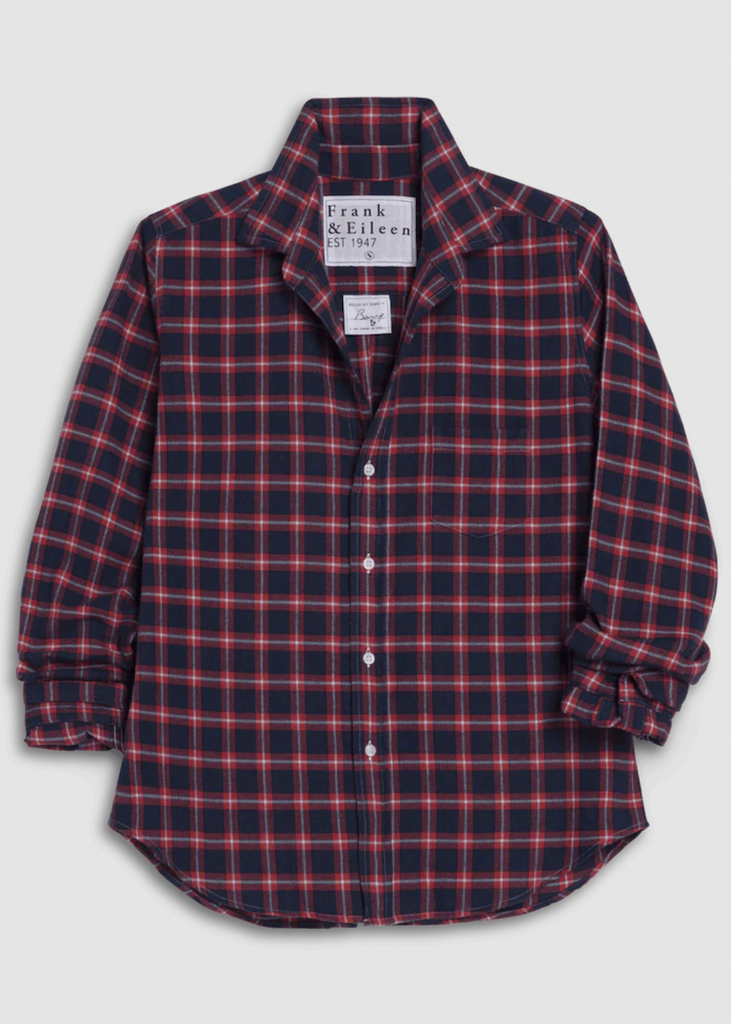Frank & Eileen | Barry Tailored Button Up | Light Italian Flannel