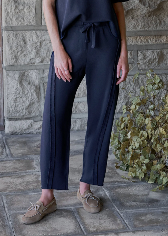 Frank & Eileen | Bibi Barrel Leg Sweatpant | Triple Terry