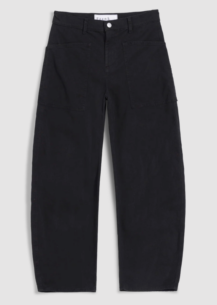 Frank & Eileen | Bray Everyday Barrel Pant | Italian Peached Twill