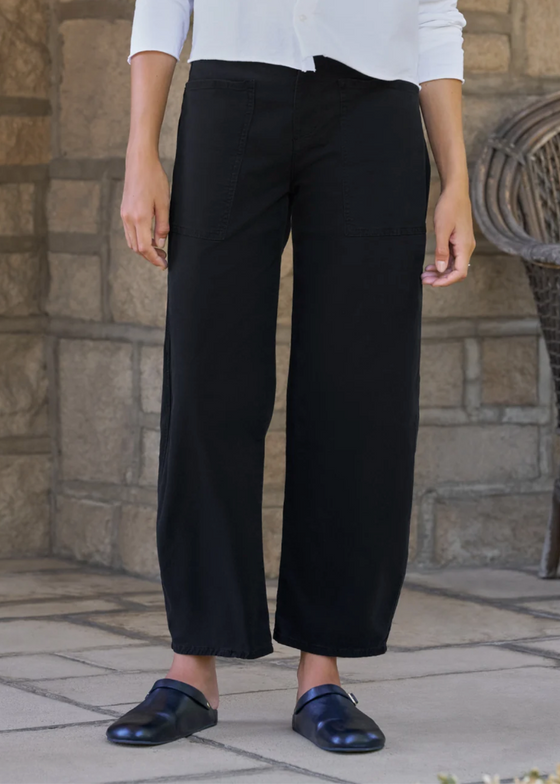 Frank & Eileen | Bray Everyday Barrel Pant | Italian Peached Twill