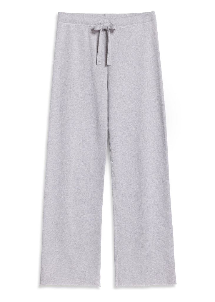 Frank & Eileen | Catherine Full-Length Sweatpant | Triple Fleece | Grey Melange
