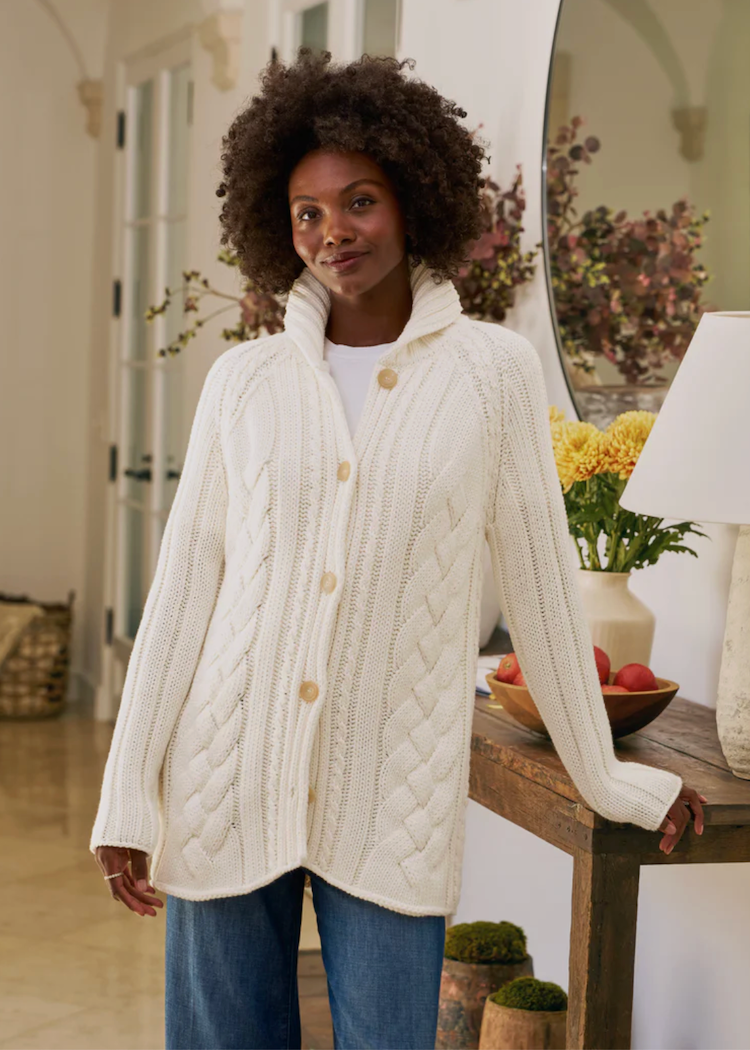Frank & Eileen | Cotswolds Cardigan | Pure Italian Cotton - The Frank & Eileen | Cotswolds Cardigan | Pure Italian Cotton - The